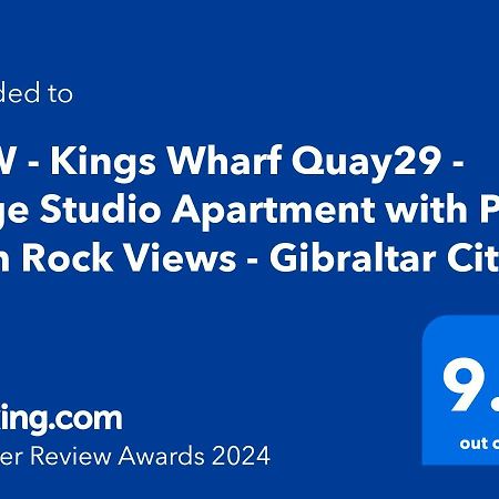 Kings Wharf Quay29 - Large Studio Apartment With 3 Pools - Gym - Rock Views - Holiday And Short Let Apartments In Гибралтар Экстерьер фото